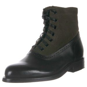 WOLVERINE MARCELLE W40211 WOMENS BLACK LEATHER LACE UP Sz 8 EURO 39